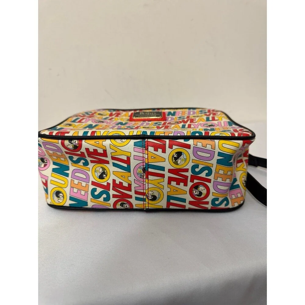 The Beatles Loungefly All You Need Is Love crossbody